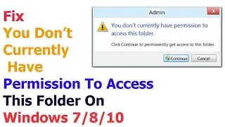 [Problem Fix]  windows can not access the specified device path or file error