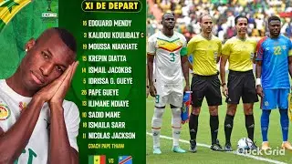 Officiel! Voici le 11 de départ Sénégal - Congo