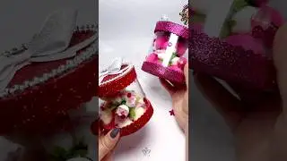lindas cajitas de regalo con botellas pl&aacute;sticas #diy #craft #creative #ideas #art #love #flowers