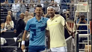 Djokovic vs Dimitrov - 2024 Exhibition Match Highlights