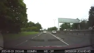 What double solid white lines ?