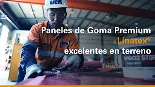 Descubra c&oacute;mo los paneles moldeados con pernos de goma Linatex&reg; mejoraron el tiempo de desgaste