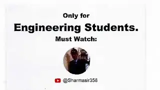 # Lecture - 2, Only for Engineering students in hindi.