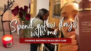Vlogmas / a few days with me / an amazing dinner / last minute shopping/ at home maintenance 