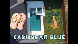 Crystal Stones Caribbean Blue swimming pool finish color by CL industries!