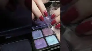 Shimmer Swatch ASMR