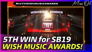 Part 3: SB19 wins WISHERS' CHOICE AWARD at the 11th WISH MUSIC AWARDS!
