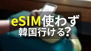 韓国旅行にeSIMないとどうなる？設定が不安だった私が調べた解決方法