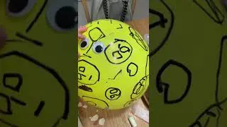 [피카소희]풍선에 그림그리기2_drawing on balloon2