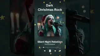 Dark Christmas Rock Anthem | Silent Night Rebellion | EchoOfWeekend 🎸❄️