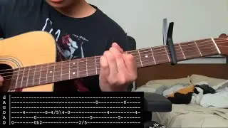 [TABS] keshi - summer(live) Tutorial