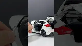 Unboxing Ford Focus RS Diecast Model Car Close Door #car #automobile #diecast