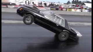 Duck X Production Throwback Wheels Up Action Small Tire Drag Racing South Georgia Motorsports Park
