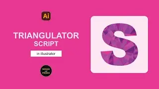 How use to triangular script in illustrator 