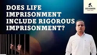 Supreme Court on Life Imprisonment and Rigorous Imprisonment