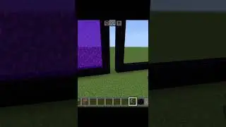 Minecraft portal size #trending #viral #minecraft #gaming #shorts