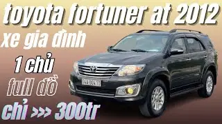 #fortuner đời cao số tự động 1 chủ chuẩn gia đình full đồ chỉ hơn 300 | Ô Tô Cũ Sài Gòn - Phúc Việt
