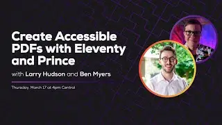 Create Accessible PDFs with Eleventy and Prince (with Larry Hudson) | Some Antics