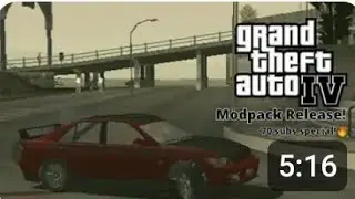 GTA IV Mobile Modpack for GTA San Andreas Android (Full Graphics) 🏙️