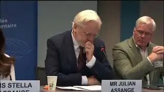 Julian Assange speaks at the Council of Europe - October 1 2024