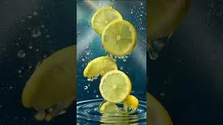 Surreal Lemon Splash Loop 🍋 | Hypnotic AI-Generated ASMR