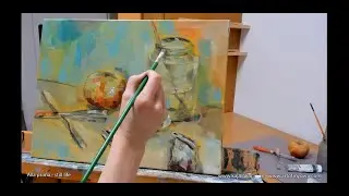 Kaja Lukac Artist Alla prima Still Life