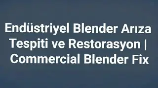 Portabianco Bar Blender Tamiri & Arıza Tespiti | Digital Blender Repair 🛠️ #BlenderRepair 