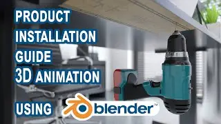 Product Installation Guide | 3D animation | Blender 3d | Cycles