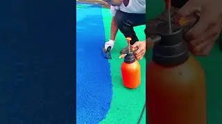 Professional Wet Pour Rubber Flooring Installation for Playgrounds #popular #viralshorts