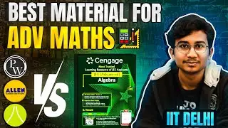 BEST BOOKS of MATHS for JEE ADV 🔥 | By IITian | JEE 2025/26/27