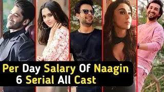 Shocking Per Day Salary Of Naagin 6 Serial Cast | Pratha | Rishabh | Ritesh