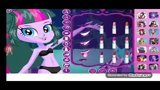 Making Princess crystal in sirenix Twins dress up fashion