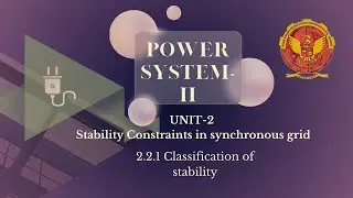 2.2.1 Classification of Stability | EE602 |