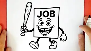 C&Oacute;MO DIBUJAR a JOB JOB JOB SAHUR | ITALIAN BRAINROT