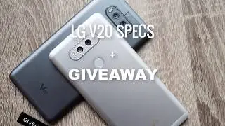 LG V20 GIVEAWAY 2017