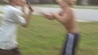 fighting over santa toy
