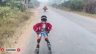 Reverse skating practice 