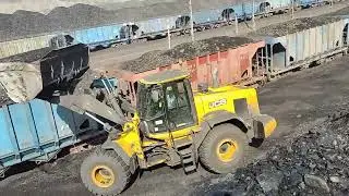 BOCM 1,2 rake loading destination MKMA#volvotrucks #automobile #coalmine #tatahitachiexcavator #jcb