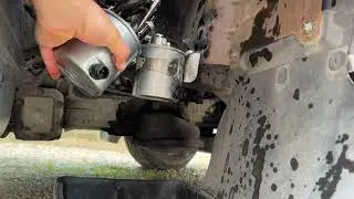 Sostituzione filtro gasolio NISSAN CABSTAR