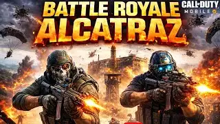 INSANE Battle Royale on Alcatraz 😱 | Call of Duty Mobile Gameplay | @thetraldrifter