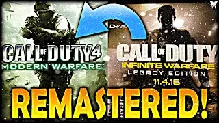 COD 4 REMASTERED! - *NEW* 