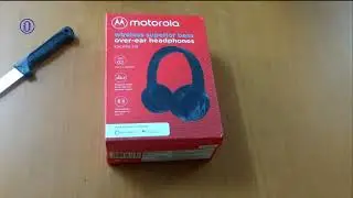 Motorola pulse escape 210 wireless headphone (Only Unboxing)