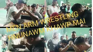 Men to Men Arm Wrestling Match | New colony KTP Branch | Hnunawm khawp mai