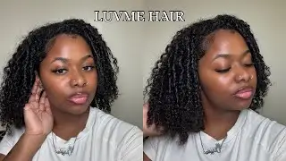 LUVME Too Easy Texture™ 3-In-1 Half Wig Kinky Curly  Flexi-Fit Drawstring Wig | Luvvmaaz