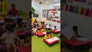 Yash cute video at Kidzee school #kidzeeschool #Day15 #3yearsold #3yearoldgames