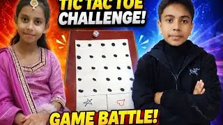 Kids Tic Tac Toe Dice Challenge 😱 Star vs Heart Game Battle #vairalvideo 