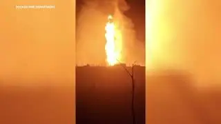 Oklahoma gas pipeline explodes, shooting flames 500 feet into the air