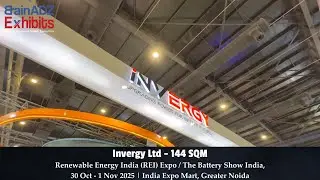 Invergy Ltd at REI Expo & The Battery Show India 2025 &ndash; Designed & Built by BrainADZ Exhibits