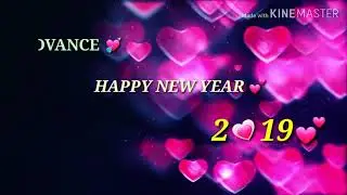 Advance Happy new year 2019॥Happy new year॥WhatsApp video