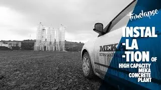 Installation of a High Capacity MEKA Concrete Plant